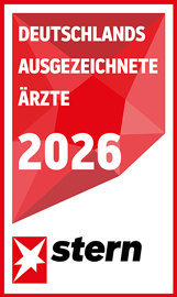 Siegel Deutschlands ausgezeichnete Ärzte 2026 der Zeitschrift Stern